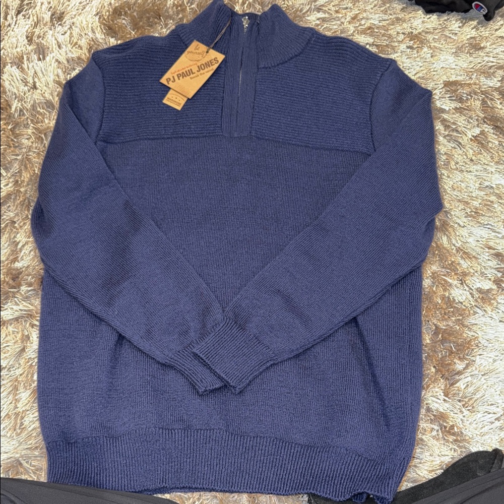Men's PJ Paul Jones Navy Sweater